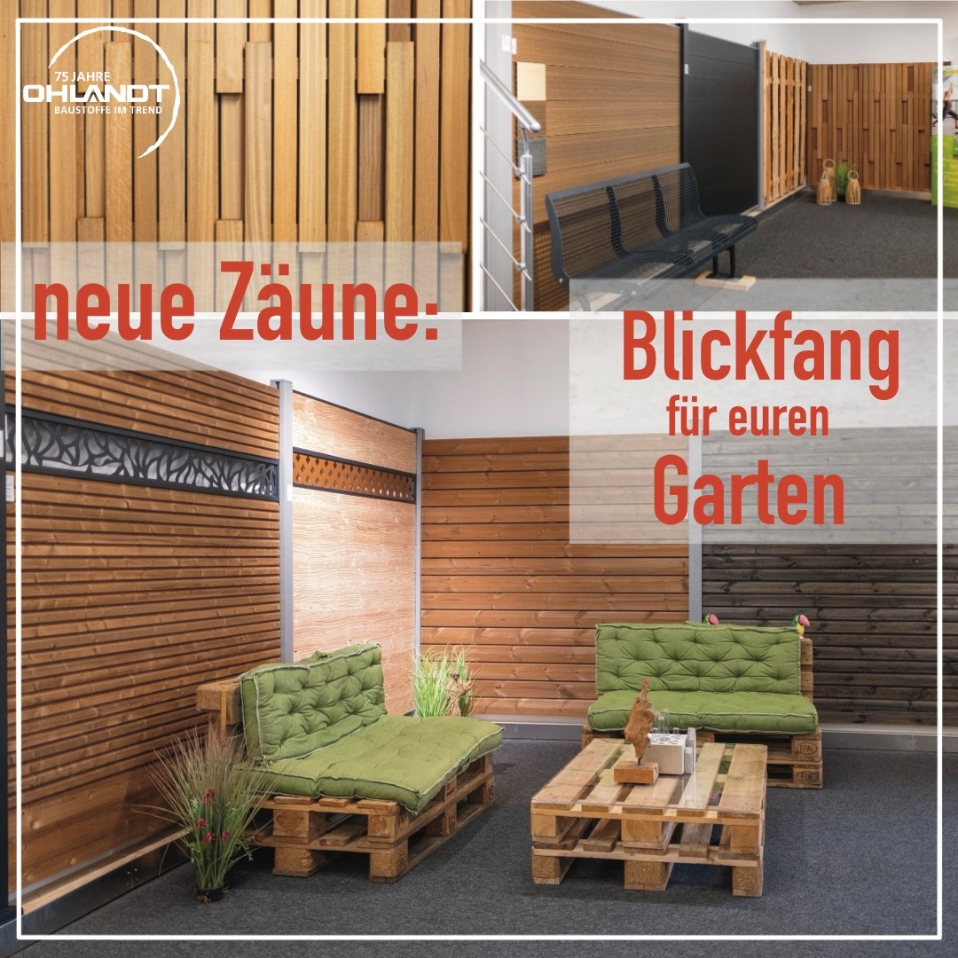 Zaun Kunst aus Metall auch für dich mit Ohlandt